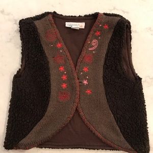 Naartjie Kids Brown vest- size 2T
